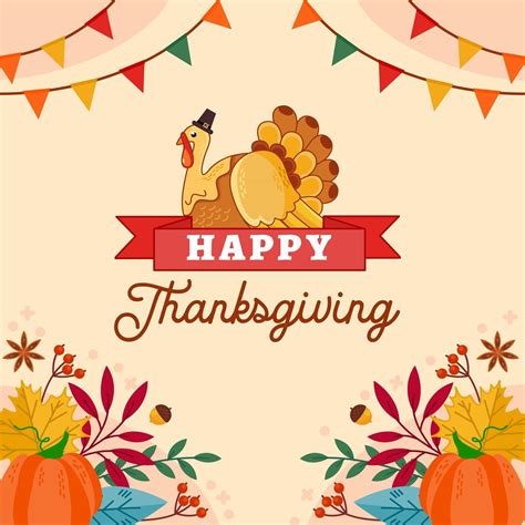 Thanksgiving Day Logo Text Design Typography For Greeting Cards And