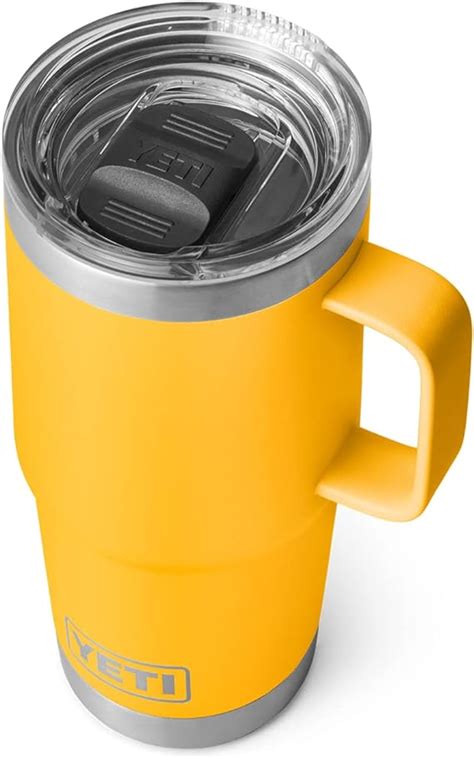 Yeti Rambler 20 Oz Travel Mug Stainless Steel Vacuum Insulated With