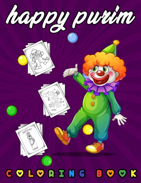 Buy Purim Coloring Book For Kids The Jewish Coloring Book Purim For