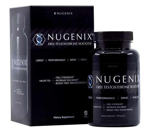 Nugenix Natural Free Testosterone Booster 90 Capsules Count Exp 2020