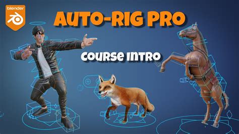 Rig Anything With Auto Rig Pro Course Intro Youtube