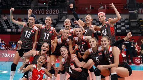 Turkey Women’s Volleyball Team Beat Russia Through To Olympic Quarterfinal
