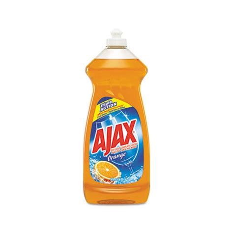 Ajax charcoal citrus liquid dish soap has a pleasant scent and decent cleaning capabilities. Ajax Dish Detergent, Liquid, Antibacterial, Orange, 30 Oz Bottle - CPC44623 - Shoplet.com