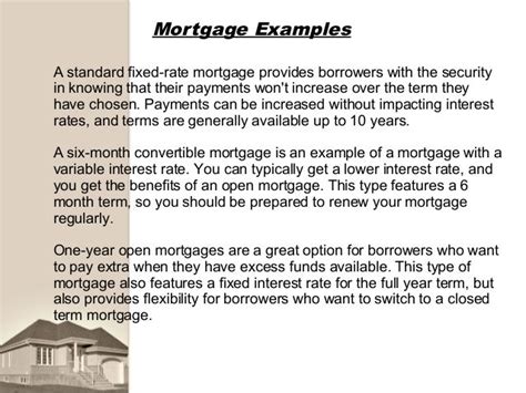 Different Types Of Mortgage Loans