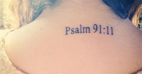 Psalm Tattoo But I Would Do Psalm 465 Because Sometimes I Want A