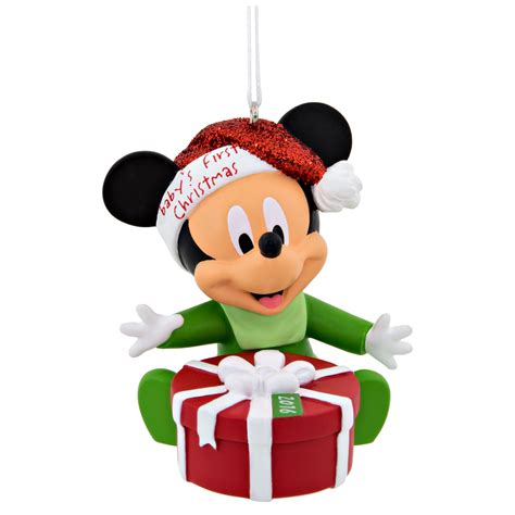 Hallmark Disney Mickey Mouse Babys 1st Christmas Ornament