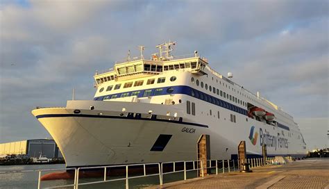 Portsmouth Welcomes Galicia Brittany Ferries Brand New Ship For Spain