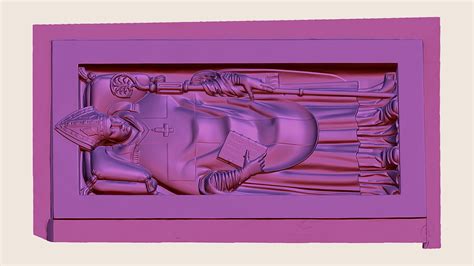 renaissance tombstone of bishop jan lubranski 3d model by fwndk [370eac3] sketchfab