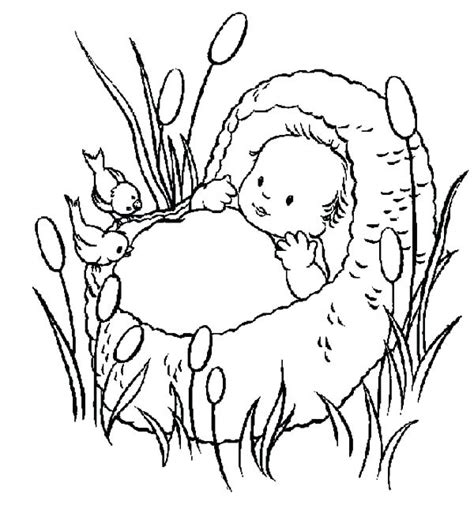 Check spelling or type a new query. Baby Moses Coloring Page at GetDrawings | Free download