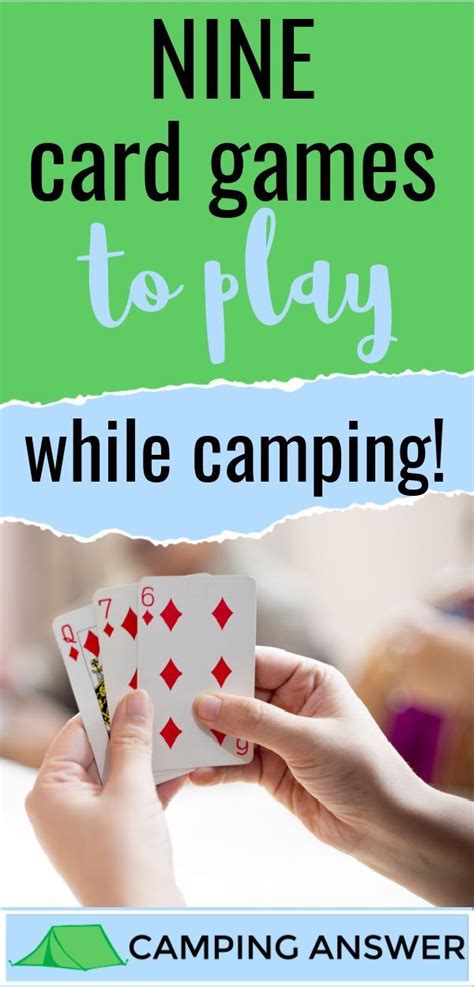 Kid Friendly Card Games To Play While Camping In 2022 Card Games
