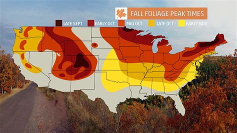 The Weather Channel Maps Fall Foliage Map