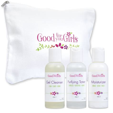 Good For You Girls 3 Step Skin Cleansing Kit For Kids Pre Teens And