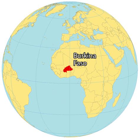 Burkina Faso Map Gis Geography