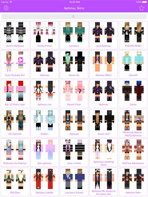 Aphmau Skins Skins For Minecraft Pe And Pc Edition Apprecs
