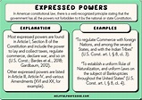21 Expressed Powers Examples in the US Constitution (2024)