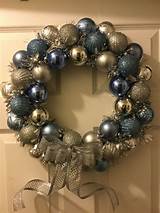 Take each bandana and fold it in half. Easy diy wreath made of Christmas ornaments on a wire frame from Dollar Tree | Diy wreath, How ...