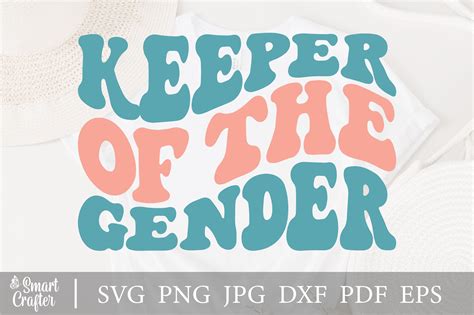 Keeper Of The Gender Svg Design Graphic By Smart Crafter · Creative Fabrica