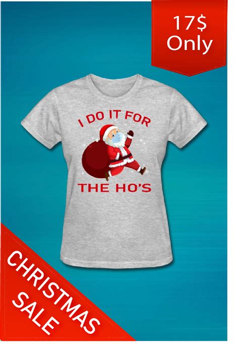 I Do It For The Hos Masked Santa 2020 T Shirt Mens T Shirt Funny