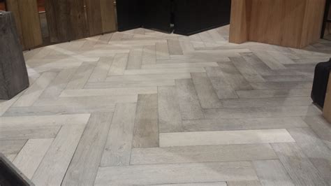 How Gorgeous Is This Grey Washed Herringbone Flooring Trends