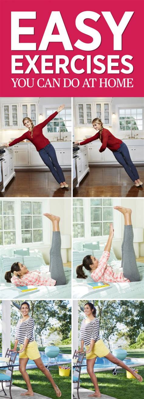 10 Easy Exercises You Can Do At Home And Still Get In Good Shape Easy