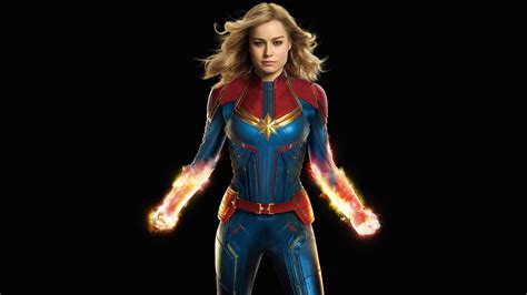 Captain Marvel Movie Carol Danvers Brie Larson K Wallpaper