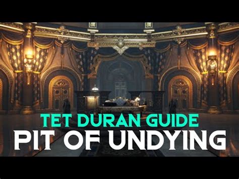For tips and tricks to improve your loot visit our guide here. BDO Pit of Undying TET Duran Guide - Valkyrie - YouTube