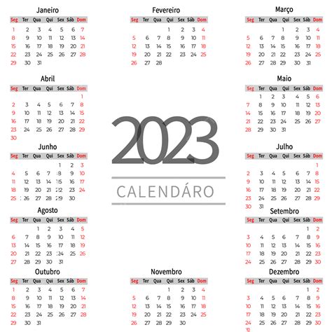 Calendário Minimalista De Ano Novo De 2023 Portugal Png 2023