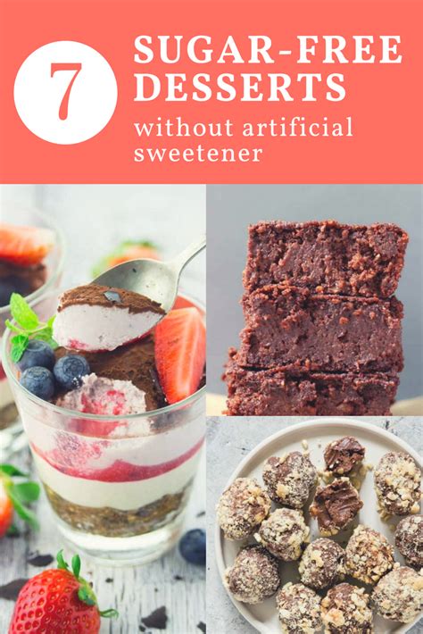 Maybe you would like to learn more about one of these? 8 sugar-free desserts without artificial sweeteners. So ...