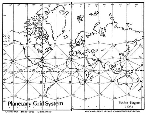 Magnetic Ley Lines Map Usa