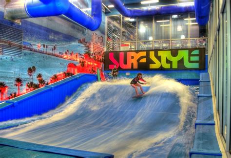 Surf Style Flowrider Indoor Surfing Wave Machine Clearwater All You