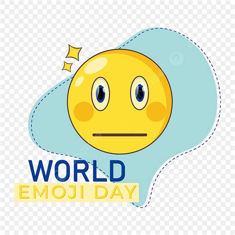 World Emoji Day With Flat Expression Cute World Emoji Day Png And