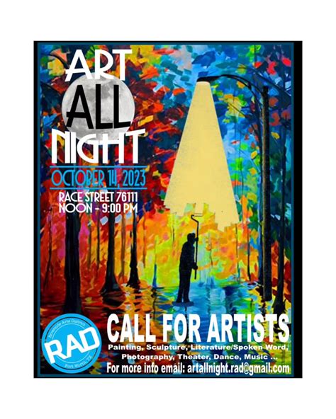 Calling All Artists Email To Riverside Arts District