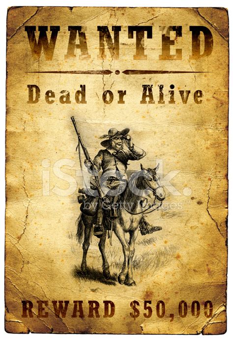 Wanted Poster Wild West Stock Photos - FreeImages.com