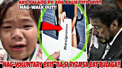 NAG-VOLUNTARY EXIT at NAG-WALK OUT na si Ryzza Mae Dizon sa Eat Bulaga
