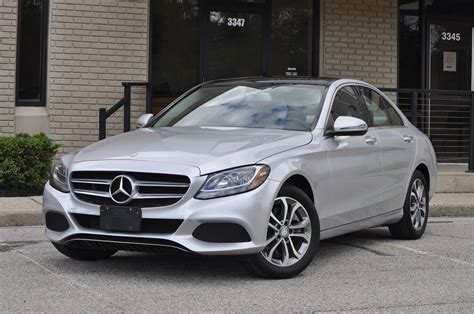 Sold 2016 Mercedes Benz C300 4matic Sedan Silver W Black Leather