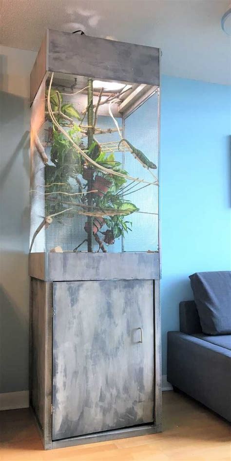 Enclosure / Cage for my chameleon - DIY | Chameleon enclosure