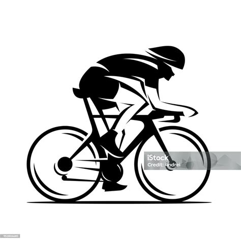 Ilustración De Ilustración De Vector De Carrera Ciclismo Ciclo Deporte