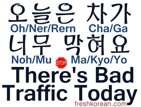 Fresh Korean Useful Phrases 201 210 Hangul English Romanized