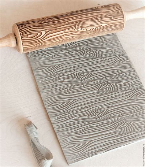 Wood Texture Engraved Rolling Pin By Texturra купить на Ярмарке