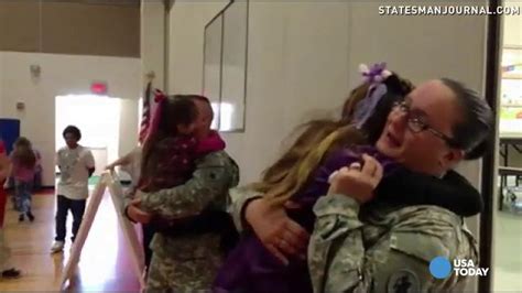 Military Mom And Dad Return Home To Surprise Daughters