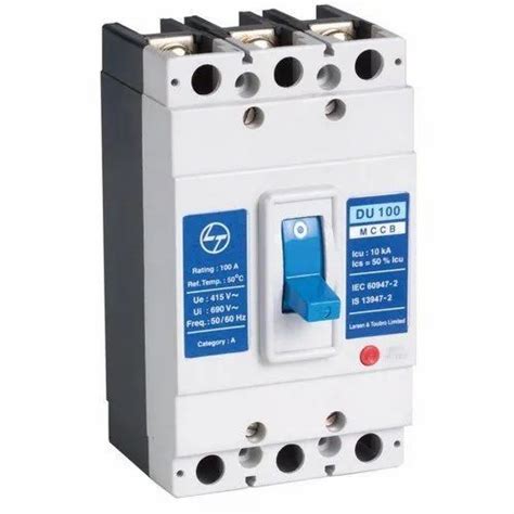 Landt 100a Double Pole Mccb Rated Current 100 Amp At Rs 1090 In Delhi