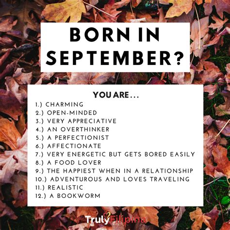 Are You A September Baby Here Are The Reasons Why September Borns
