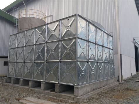 Hot Dipped Galvanized Sectional Panel Tank Singtech Industries