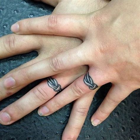 40 Awesome Wedding Band Ring Tattoos Wedding Band Tattoo Wedding Ring Finger Tattoos Ring