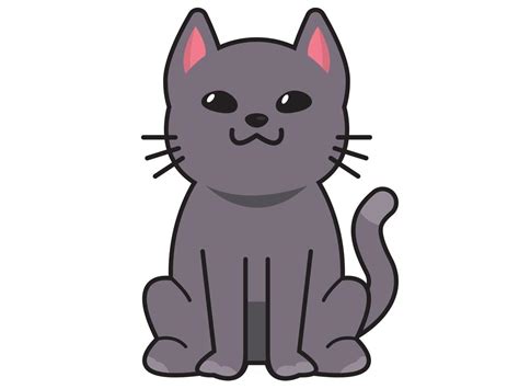 Lindo Gato O Gatito Animal Miau Dibujos Animados Mascotas Esponjosas