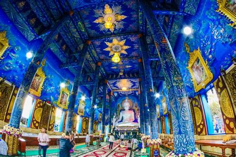 Blue Temple Wat Rong Suea Ten Chiang Rai