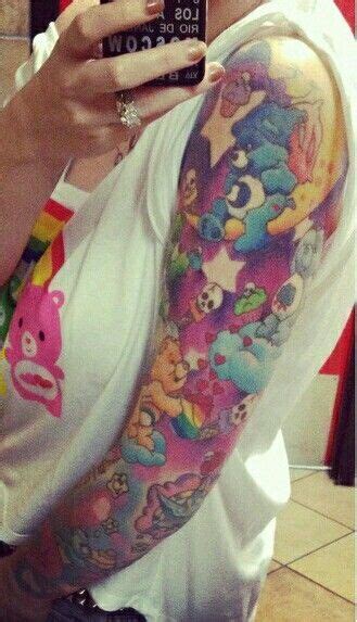 Bright Tattoos Care Bear Tattoos Feminine Tattoo Sleeves