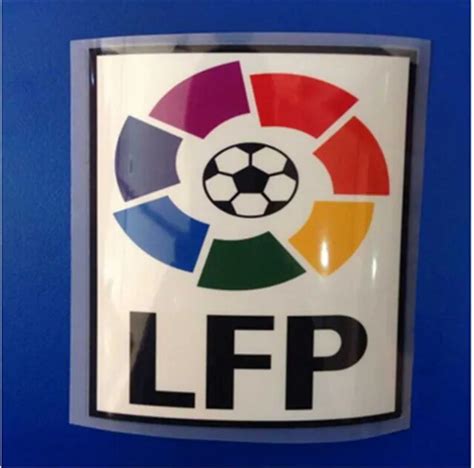 New La Liga Lfp Champion Patch Print Patches Badgeshot Stamping Patch