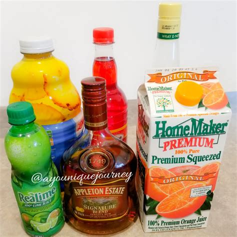 Jamaican Rum Punch Recipe A Younique Journey