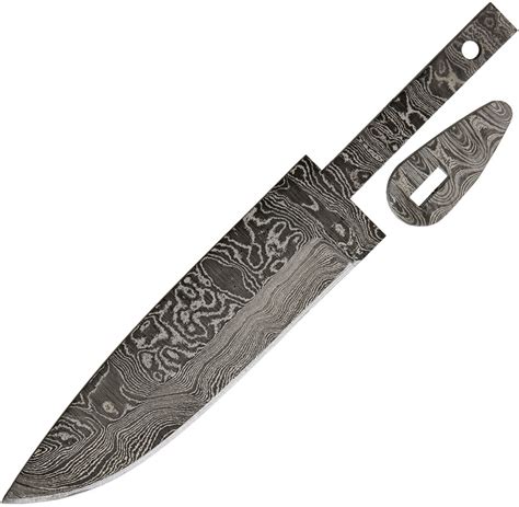Ads074 Alabama Damascus Steel Knife Making Blade Blank